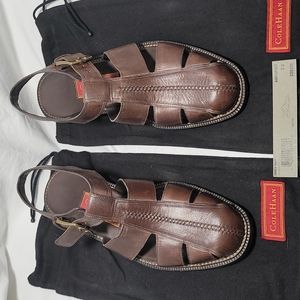 Brown Cole Haan Northport sandals